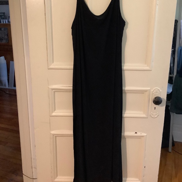 Brian Bailey B/W Striped Caftan Dress XXL NWOT - Picture 3 of 5